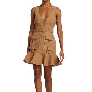 Acler Vermont Flounce Hem Dress size 4